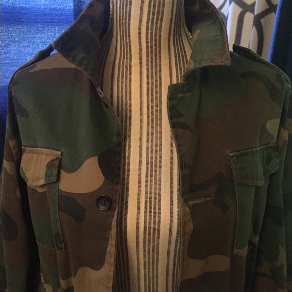 Camo Army Jacket